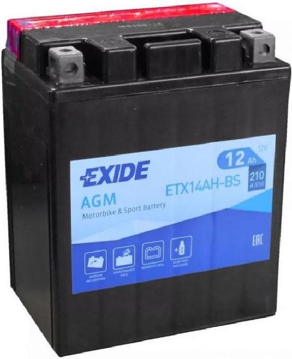 Image du produit Exide Aga (12 V, 12 Ah, 210 A)