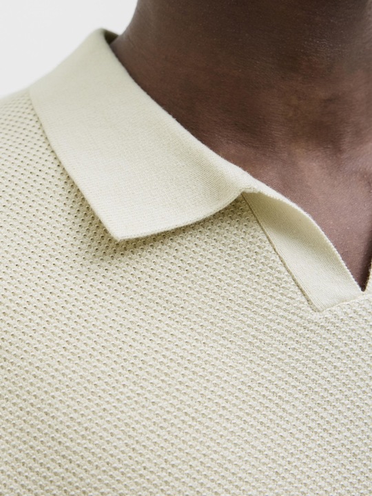Image du produit Jack & Jones Jprcceaston Knit Split Neck Ss Sn (M)
