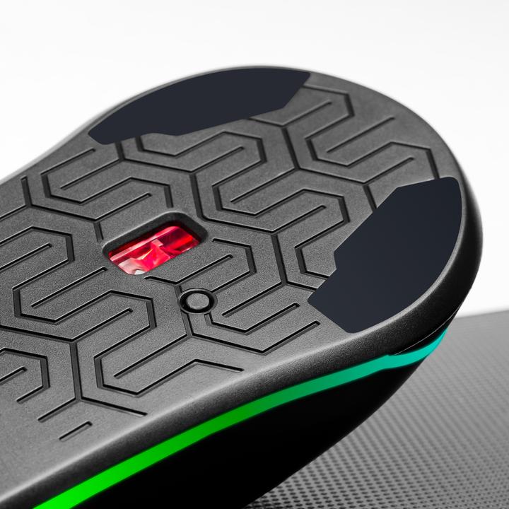 Actual product image Mars Gaming Optical Mouse MM118 USB 9800 DPI Black (Cable)