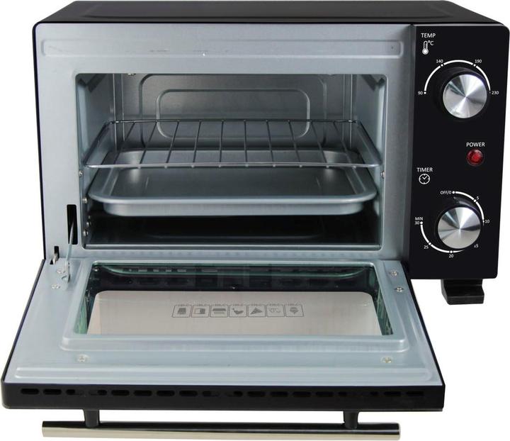 Immagine prodotto Esperanza EKO007N Mini-Backofen 10 l 800 W Schwarz