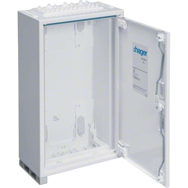 Hager HAG FWB32D Feldverteiler univers IP44 500x550x161mm leer (Verteiler), Elektronikzubehör + Gehäuse, Weiss
