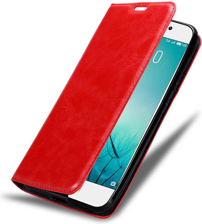 Actual product image Cadorabo Book Invisible Magnet Cover (Meizu Pro 7)