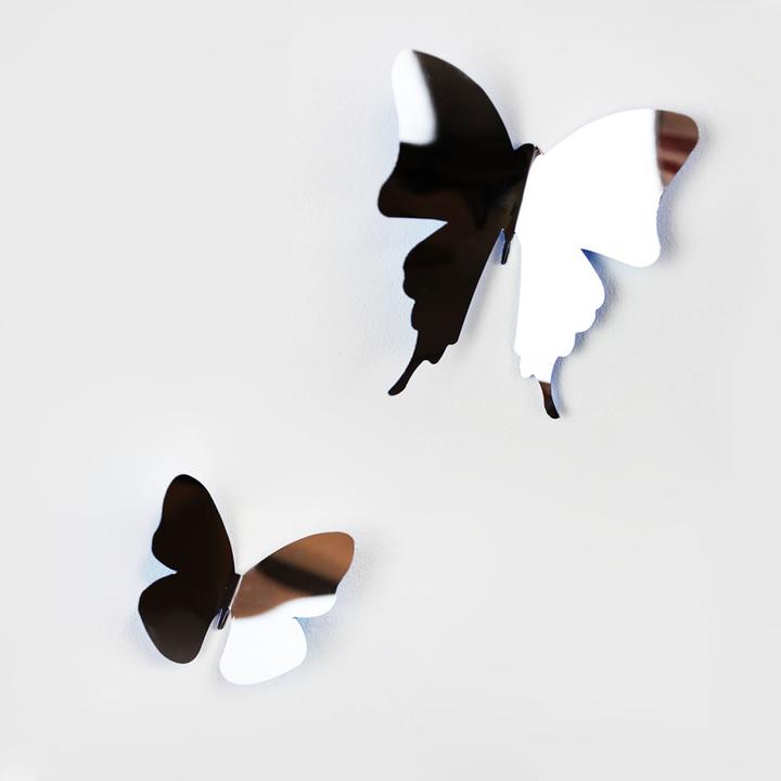 Actual product image Walplus Butterflies (9 x 9.5 cm)