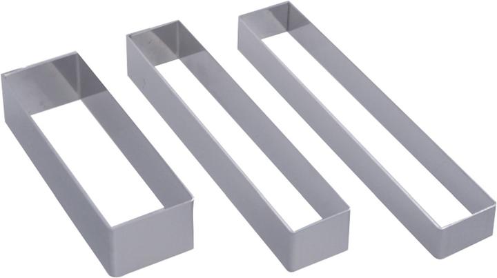 Actual product image de Buyer Cake ring rectangular 8x2.5cm H: 2.5cm