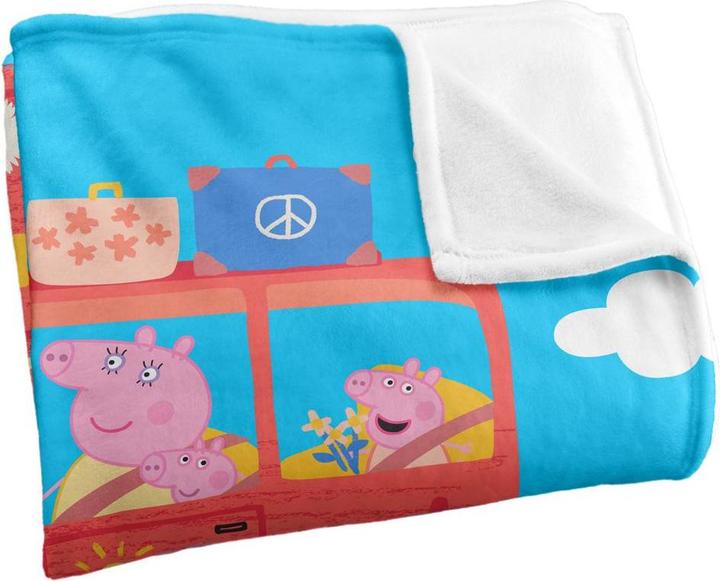 Peppa Pig - Couverture (152 x 127 cm)