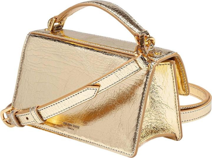 Image du produit Golden Goose venezia small handbag in gold color leather