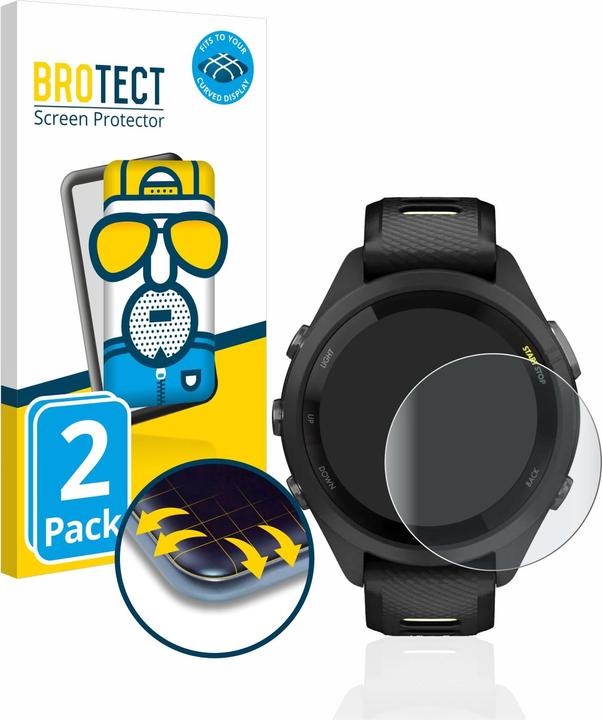 Produktbild BROTECT Full-Cover Displayschutz Matt (Garmin Forerunner 265S)
