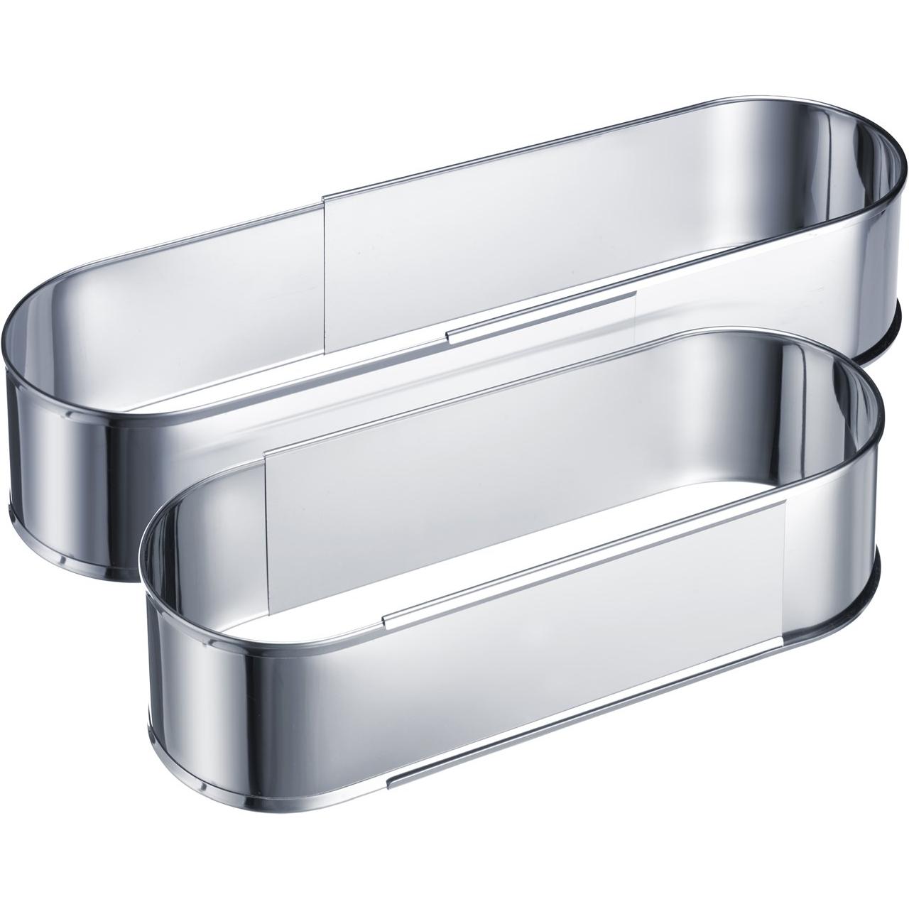 Westmark Oval, Backform, Silber