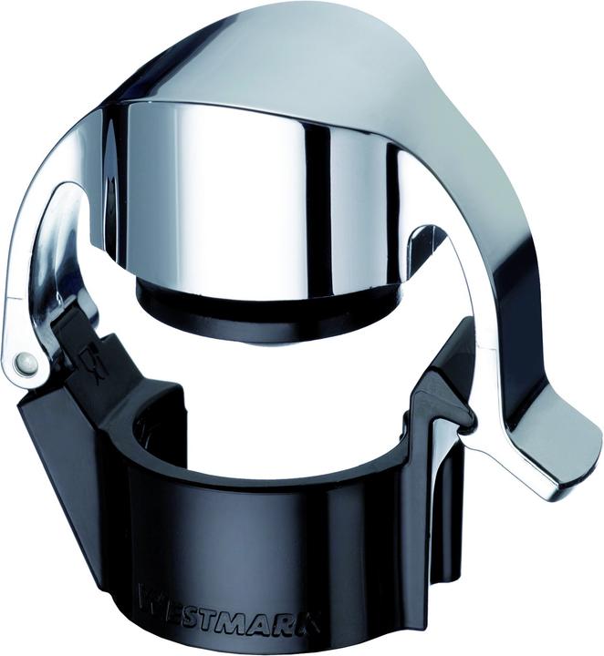 Actual product image Westmark Champagne bottle stopper "Casco", chrome, 4x6.5x6 cm (Champagne stopper)
