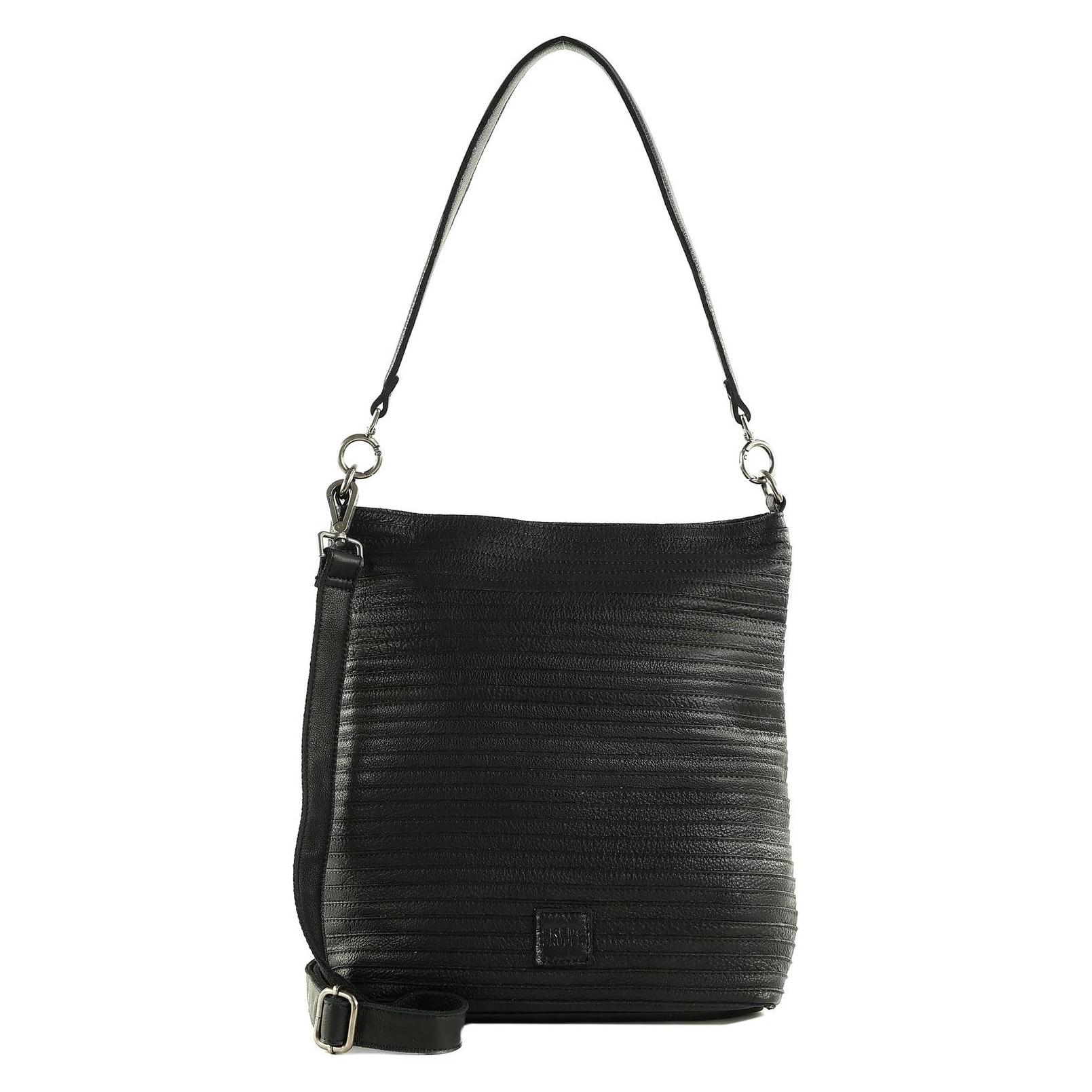 FredsBruder, Damen, Handtasche, Good Mood Hobo Bag, Schwarz