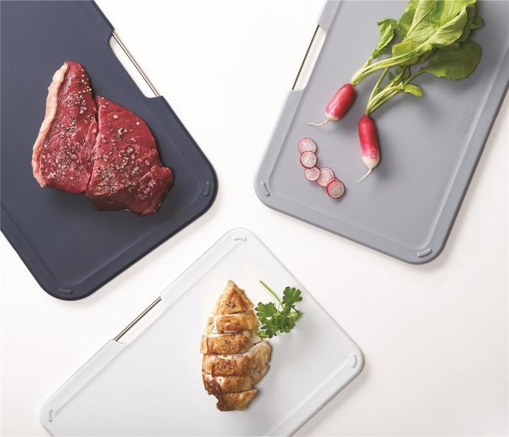 Actual product image Joseph Joseph Nest cutting board grey, 22x32x6.7 cm