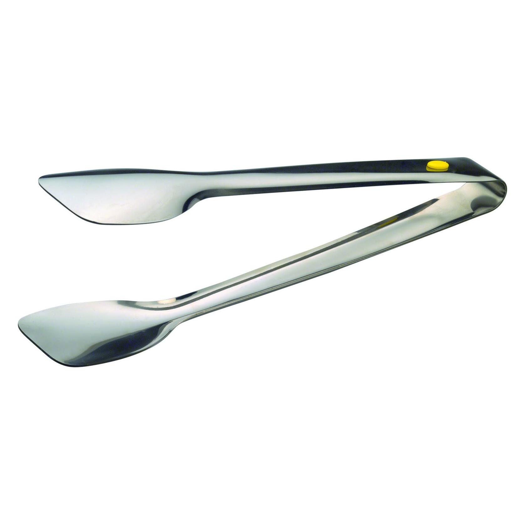 Piazza Serveertangen 30 cm met HACCP-kleurcode, Serveerbestek, Zilver