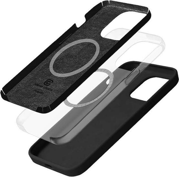 Image du produit Crong Couverture couleur magnétique" - "DĖKLAS iPhone 14 Pro MagSafe" (juoda) (Apple iPhone 14 Pro)