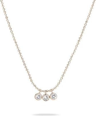 Immagine prodotto Tamaris Elegant Gold-Plated Necklace With Zircons Tiny Glimmer Tj-0605-N-45 (Argento 925, 45 cm)