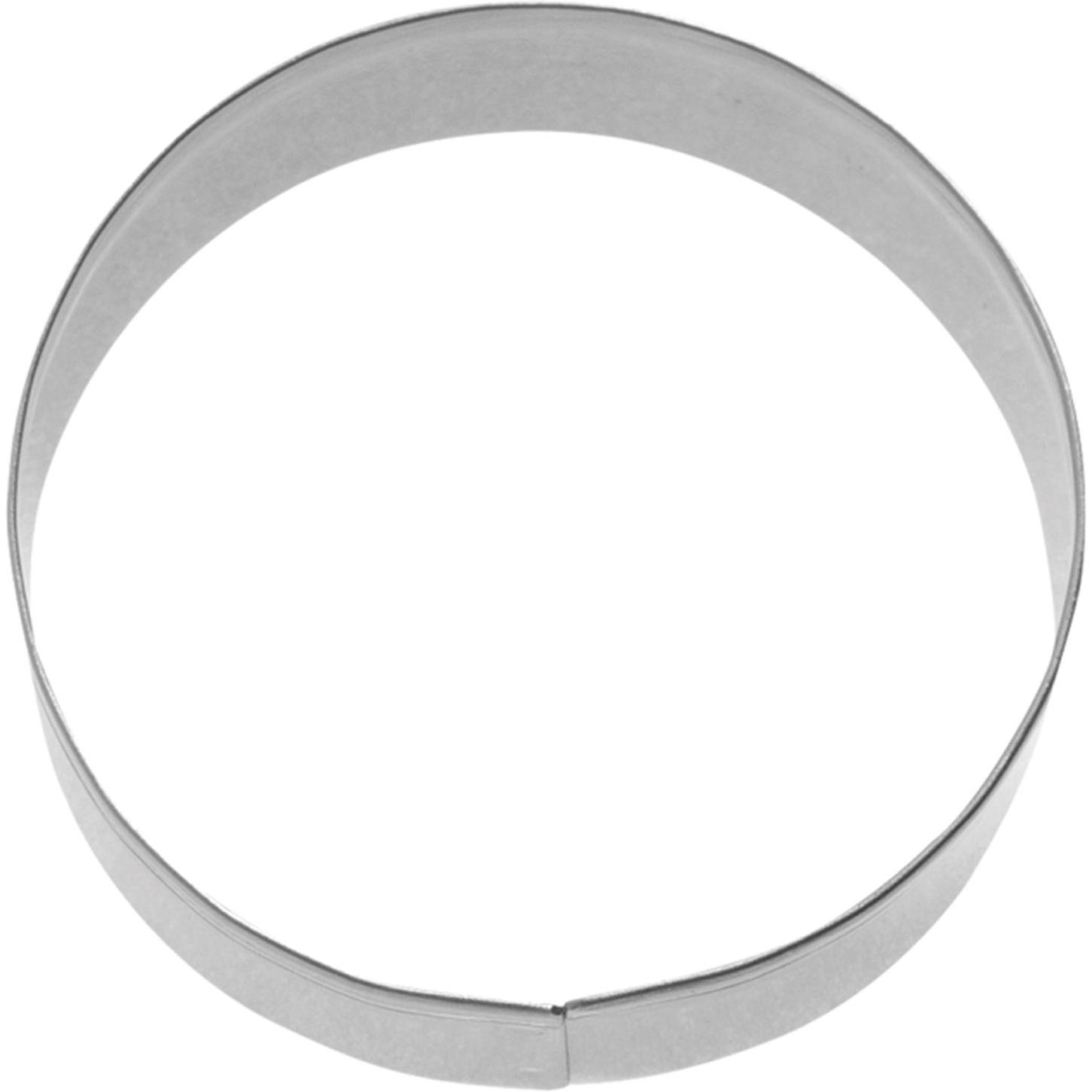 Westmark 3 Stk. Terrassen-Ausstechformen "Ring glatt", Ø 4/5/6 cm, Ausstechformen, Silber