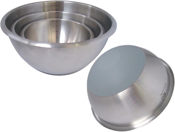 Produktbild de Buyer Schlagschüssel rund Ø 20cm, Boden silikonbeschichtet (20 cm, 2.10 l, 1 x)