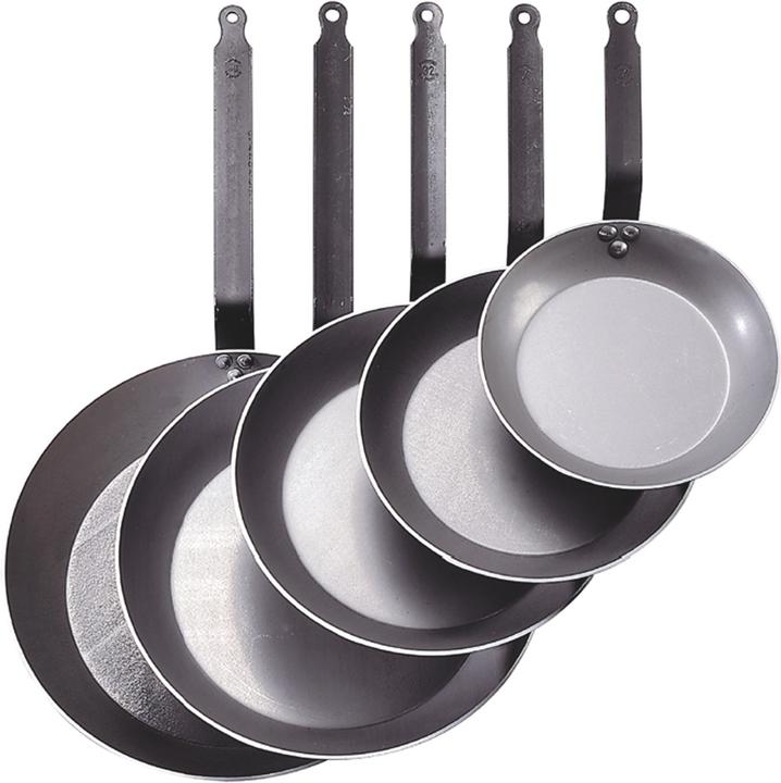 Actual product image de Buyer Carbone Plus (Frying pan, Iron, 30 x 30 cm)