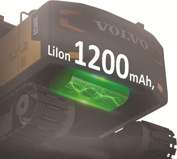 Actual product image Jamara Excavator Volvo EC160E Metal 1:16 2.4GHz Destruction Set