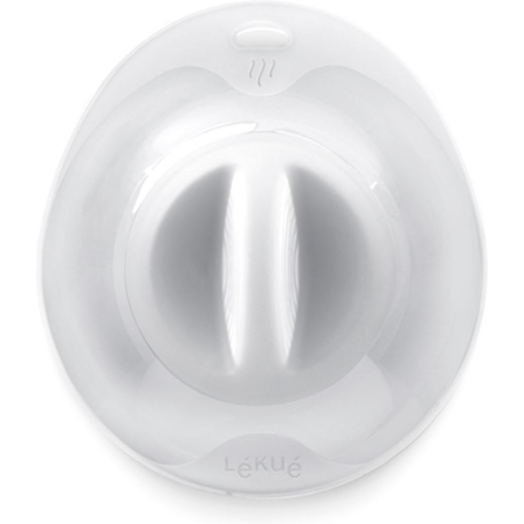 Lékué Coperchio in Silicone Bianco 25 cm - Accessori Cucina