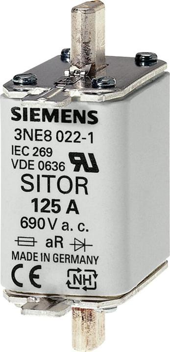 Siemens SITOR Sicherung 3NE8 25A 690V Grösse 00 (25 A)