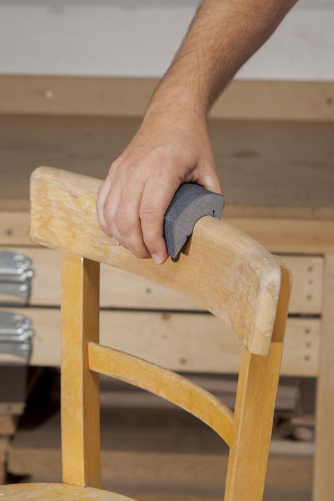 Actual product image wolfcraft wolfcraft 1 sanding block contour K60 (P60, P100)