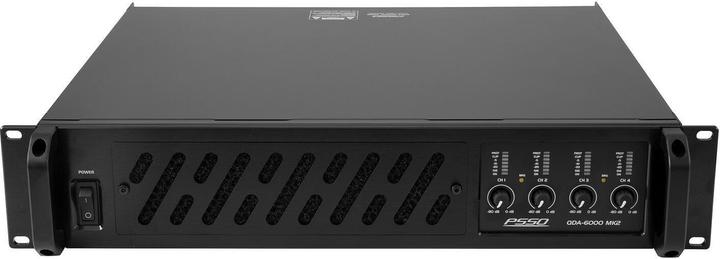 Psso QDA-6000 MK2 4-Kanal-Endstufe (10451689) (Endstufe, Verstärker)