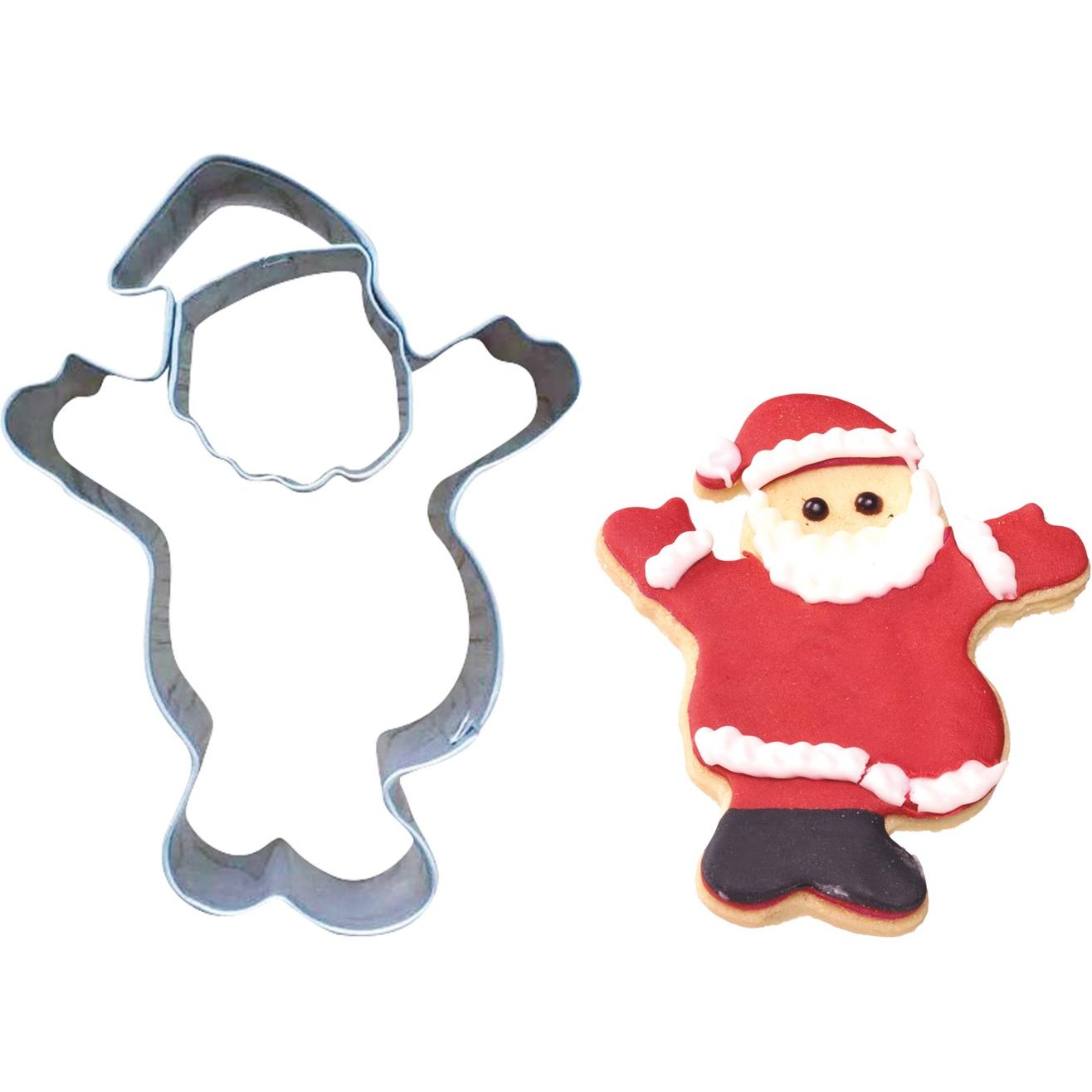 Westmark Weihnachtsmann, Ausstechformen, Grau