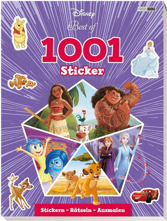 Panini Disney Best of: 1001 Sticker - Stickern - Rätseln - Ausmalen (1001 Sticker)