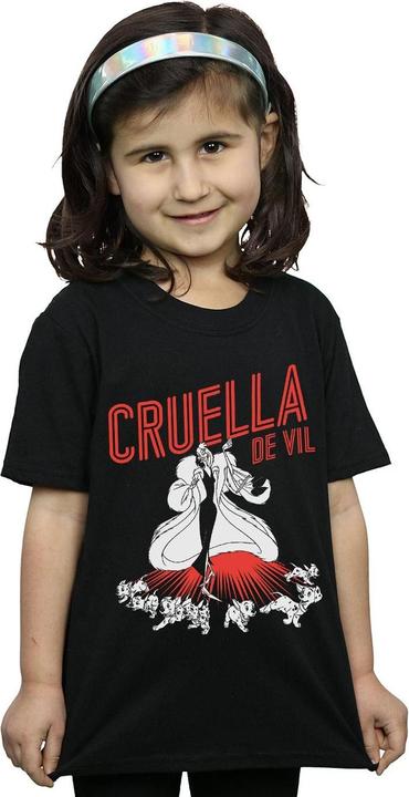 Image du produit Disney - T-shirt CRUELLA DE VIL DALMATIANS - Fille (140, 146)