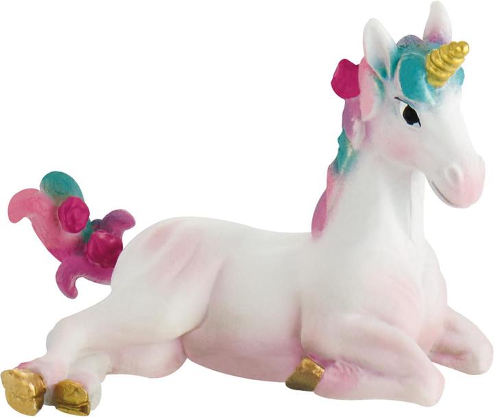 Produktbild Bullyland Einhorn Fohlen 6.3 cm, PVC-frei, handbemalt