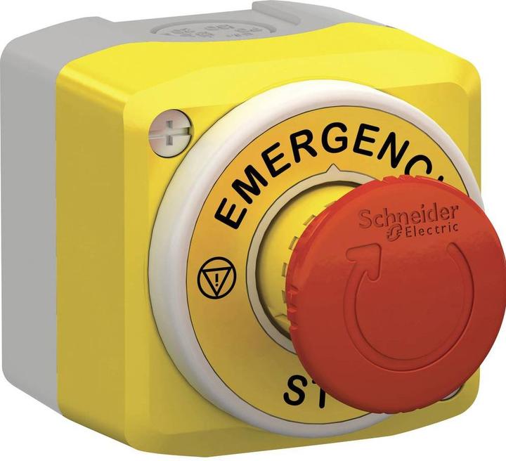 Produktbild Schneider Electric Not Aus Taster Beleuchtbarer Aus/Not Halt im Gehäuse