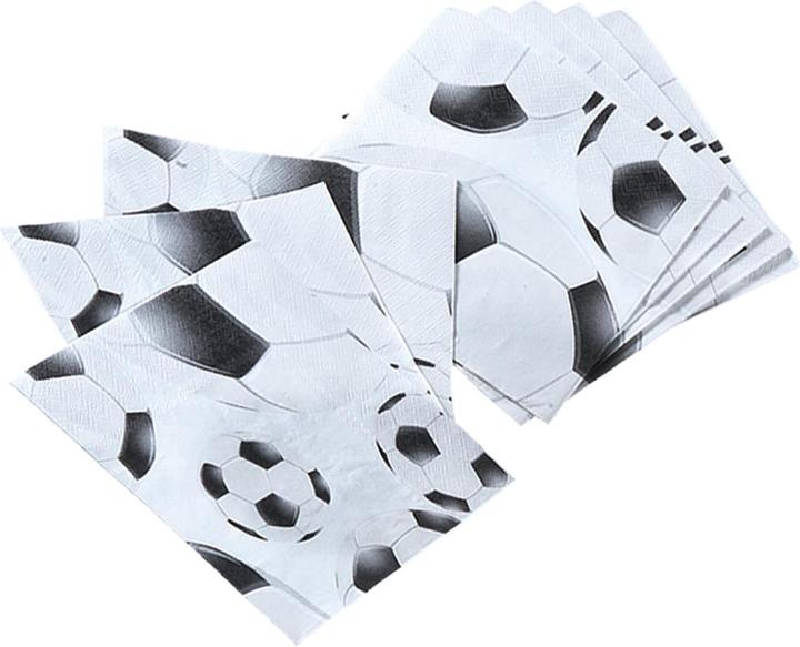Produktbild Tib Fussball 33x33 cm, 20 Stück, 3-lagig (20 Stk., 33 x 33 cm)