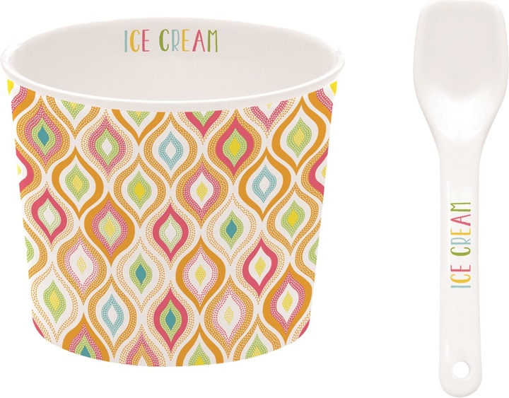 Produktbild Easy Life Ice Cream Porzellan Eisbecher in GB, "Doppelhelix", Ø 8.5 cm (8.50 cm, 1 x)
