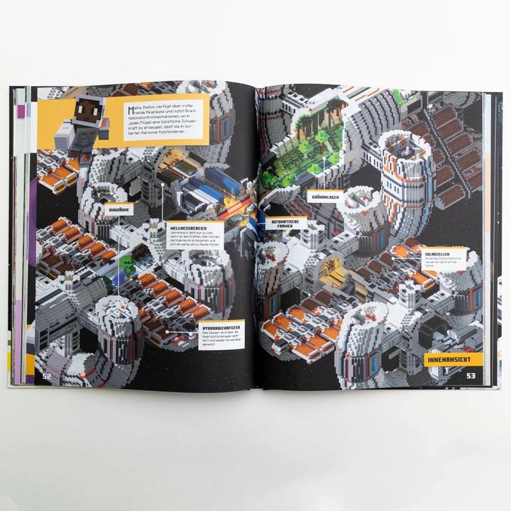 Actual product image Minecraft Erfindungen. Bauwerke, die deine Fantasie beflügeln (German, Josef Shanel, Matthias Wissnet, Minecraft, Mojang From, 2023)