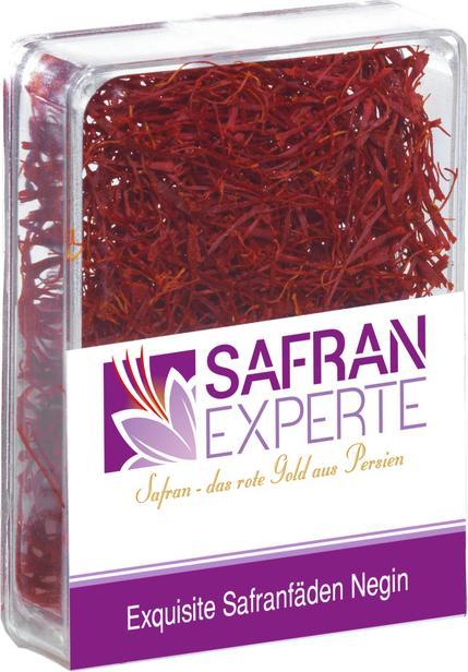 Actual product image SafranExperte Exquisite saffron threads Negin 2.3 grams in tin (2.30 g)