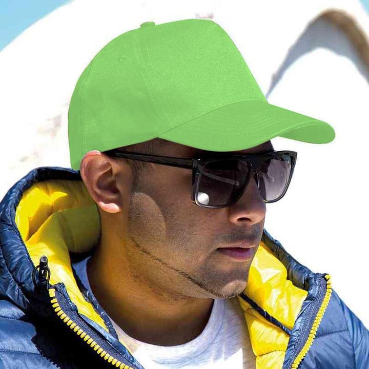 Actual product image Regatta Unisex Core Boston 5 Panel Printers Baseball Cap
