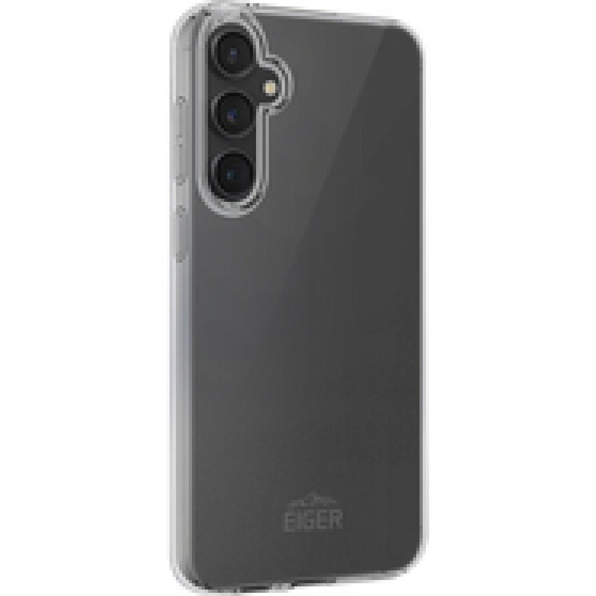 Eiger Grip Case (Samsung Galaxy S24+), Smartphone Hülle, Transparent