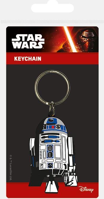 Actual product image Pyramid Star Wars porte-clés caoutchouc R2-D2 6 cm