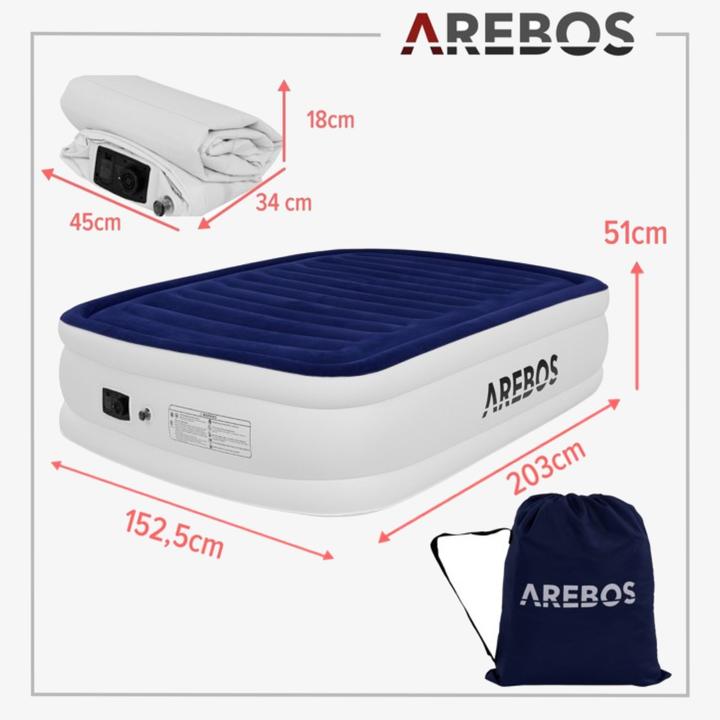 Produktbild Arebos Aufblasbare Matratze (150 x 200 cm)