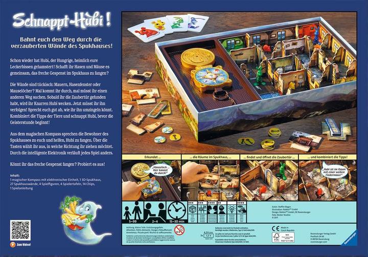 Actual product image Ravensburger Get Hubi. (German, 2 - 4 Players)