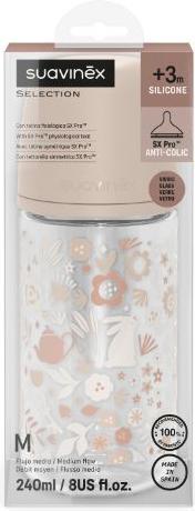 Produktbild Suavinex Schoppen 240ml Wonderland - SXPro M - rosa (240 ml)