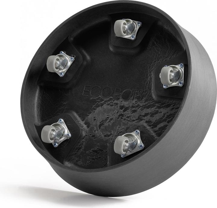 Produktbild Ecopots Untersetzer rund Rollen