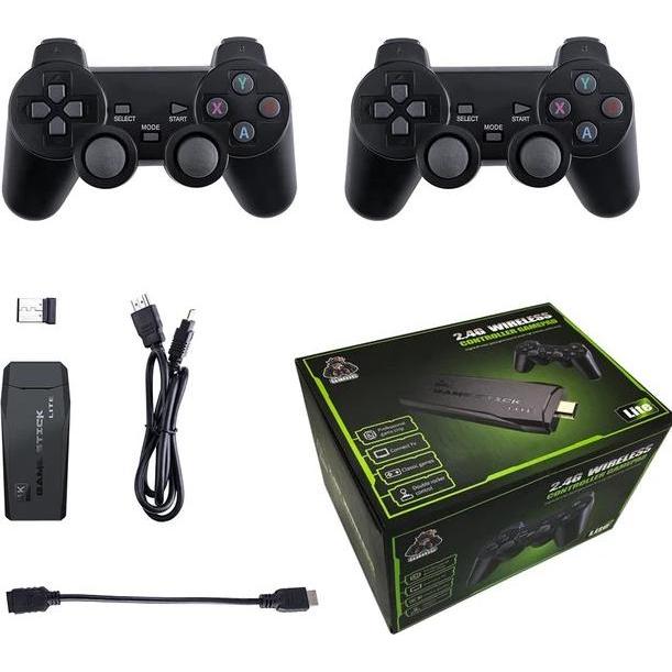 Extralink Link aggiuntivo Console Retro TV 4K 2 pad 64GB 20000 giochi, Console