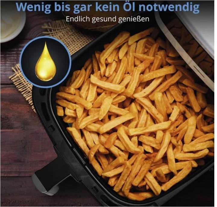 Image du produit Medion MD 11750 Life P10 XL Friteuse à air chaud duo 6,8 l, blanc