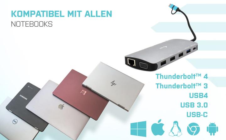 Produktbild i-tec Cananotdockpd (USB-C, 1 Ports)