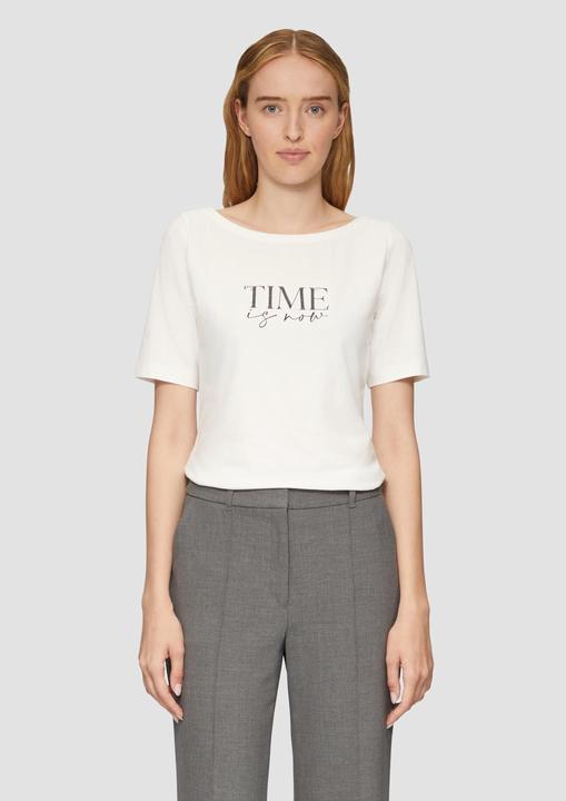 Produktbild S.Oliver T-Shirt T-Shirt mit Statement-Print (34)