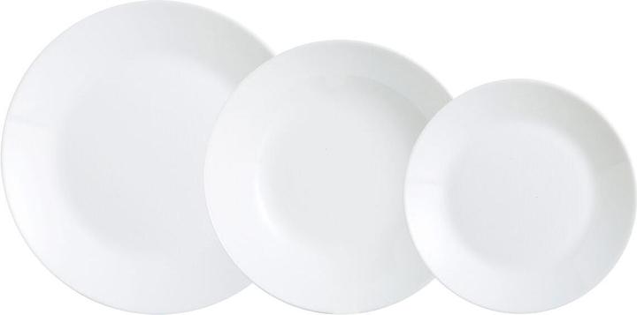 Luminarc Arcopal Zelie opaalglas - wit - 18-Delig (L4122) (18 Stück)