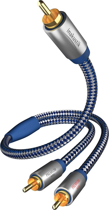 Produktbild Inakustik Premium Y-Subwoofer-Kabel (2 m, Cinch)