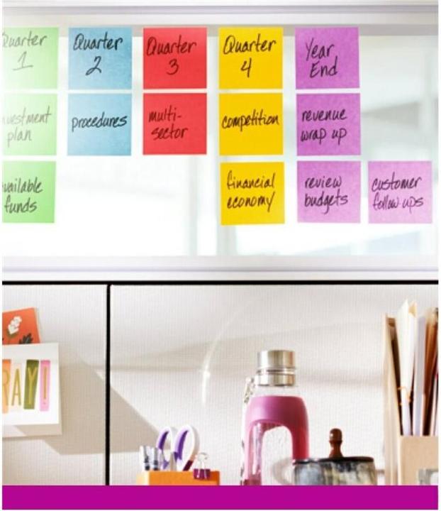 Productafbeelding Post-it Super Sticky Playful (47,6 x 47,6 mm)