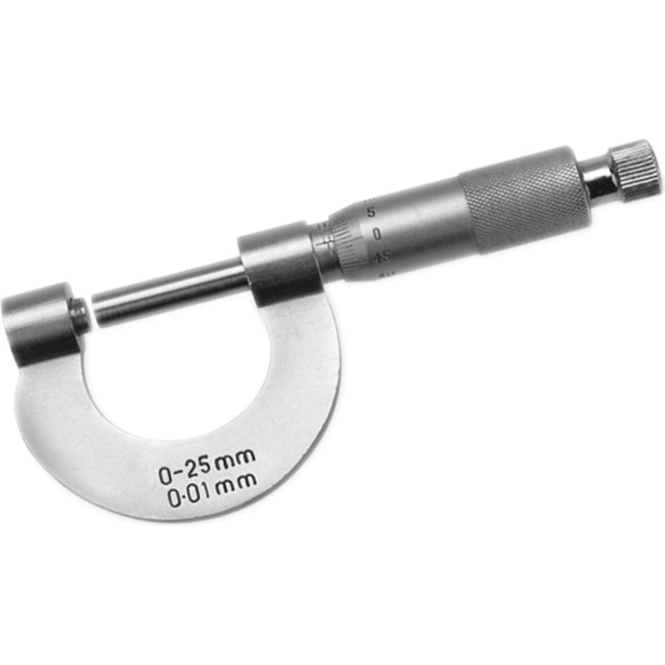 Condor Werkzeug, Comparatore + micrometro, Micrometro da officina, campo di misura 0 - 25 mm